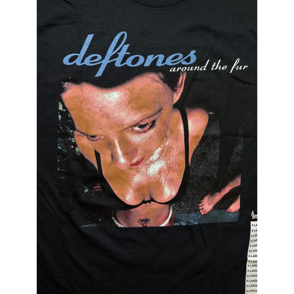 Deftones Around the Fur Album Cover Graphic T-Shirt Black XL New Spencers - Picture 3 of 7